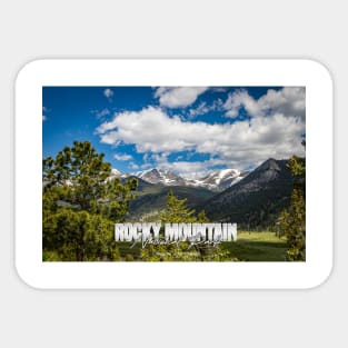 Rocky Mountain National Park Sticker